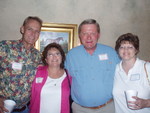 Leland Cool and Debbie Tyler Rusek with the Turners, Rick & Karen