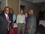 Herman Haynes, Anthony Dunbar, Caleb & Michele Grimes and Cleve Cooper