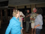 Luann Knopp Phillips, Lee Cool, Bill Russ and Nancy Darty Combs keep on dancing
